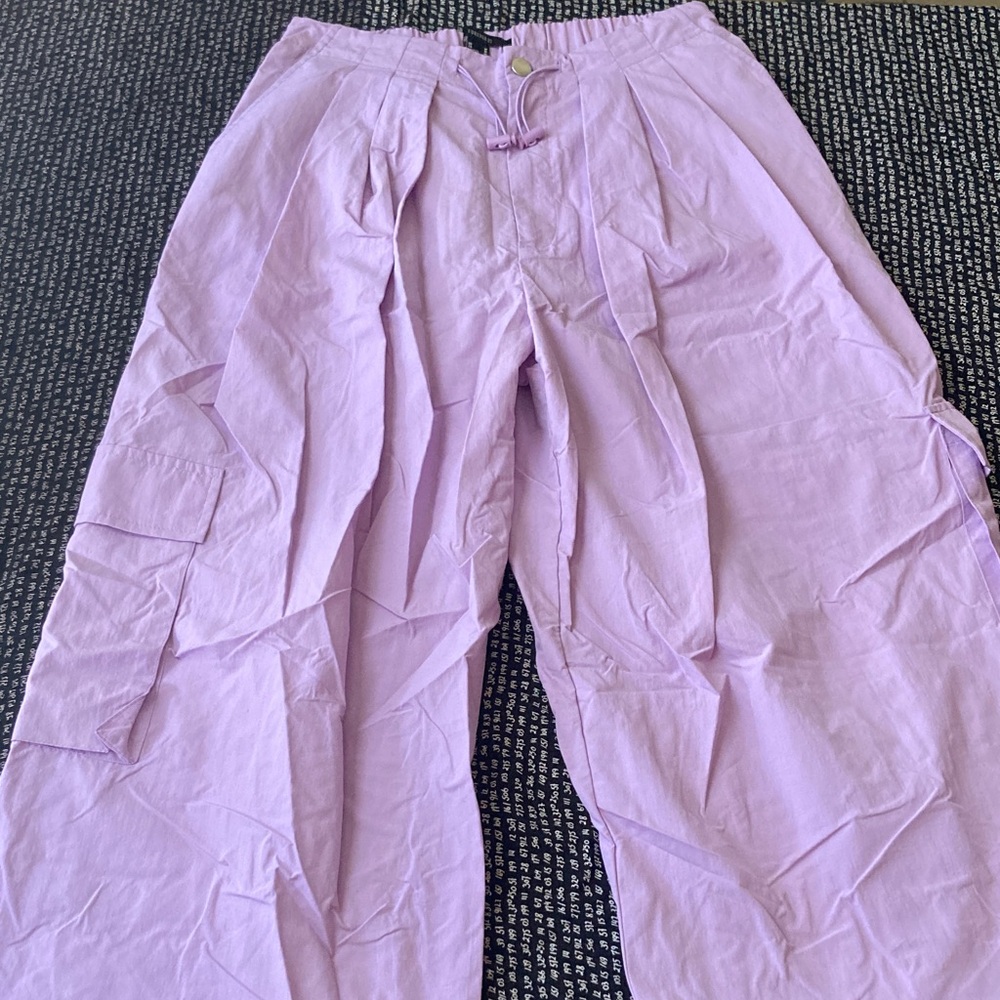Lavender Cargo Pants